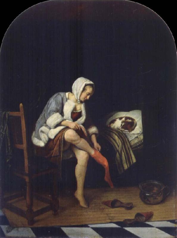 Jan Steen The Toilet oil painting picture